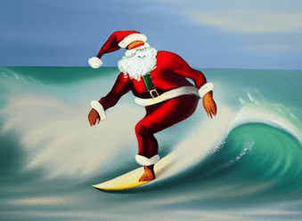 Merry Christmas and Happy Holidays from Miramar Surf Camp