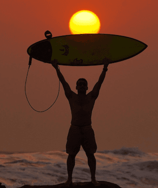 Surf's Up and Pizza's On