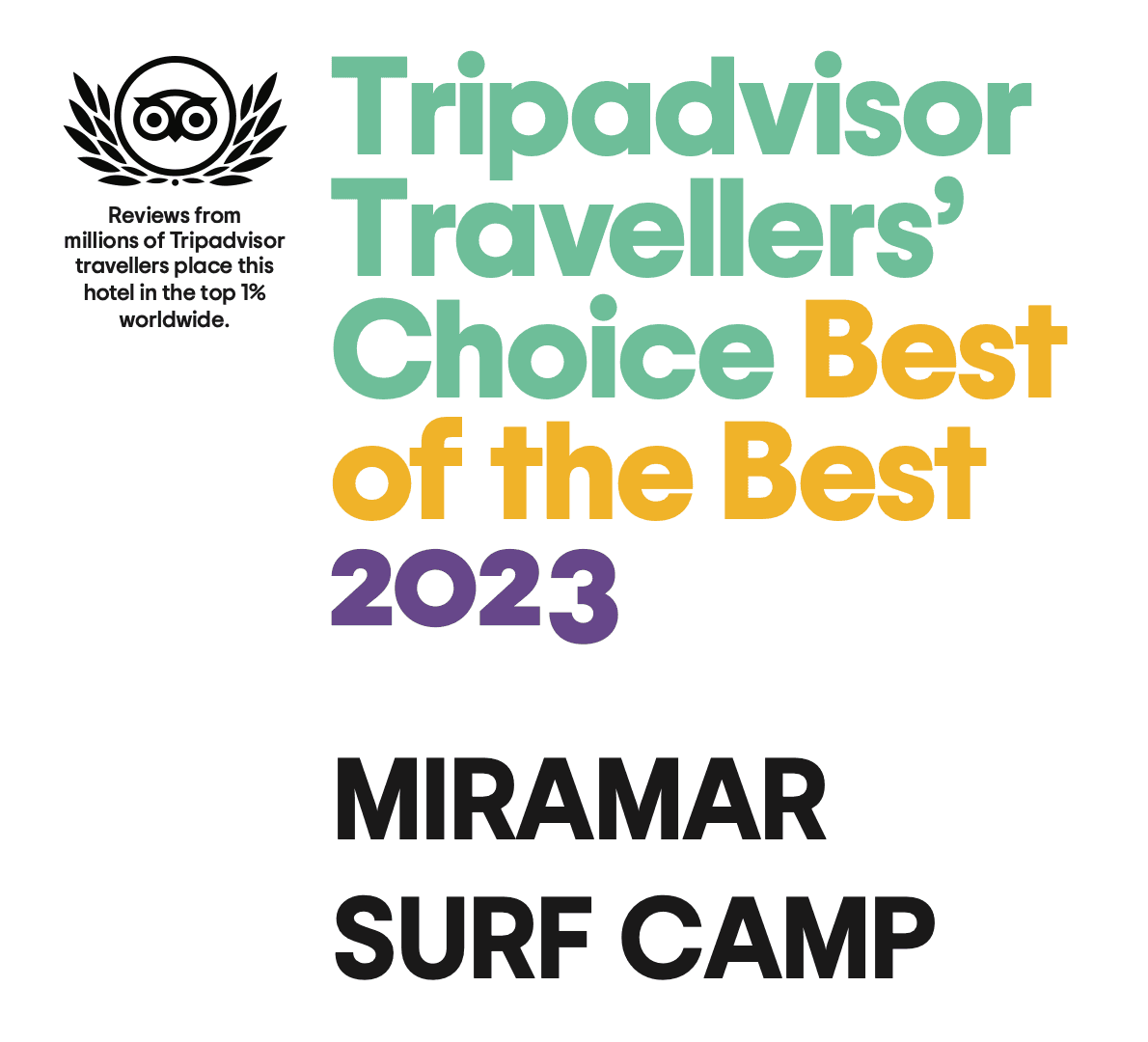 Thank You for Making Miramar Surf Camp the Best of the Best 2023!